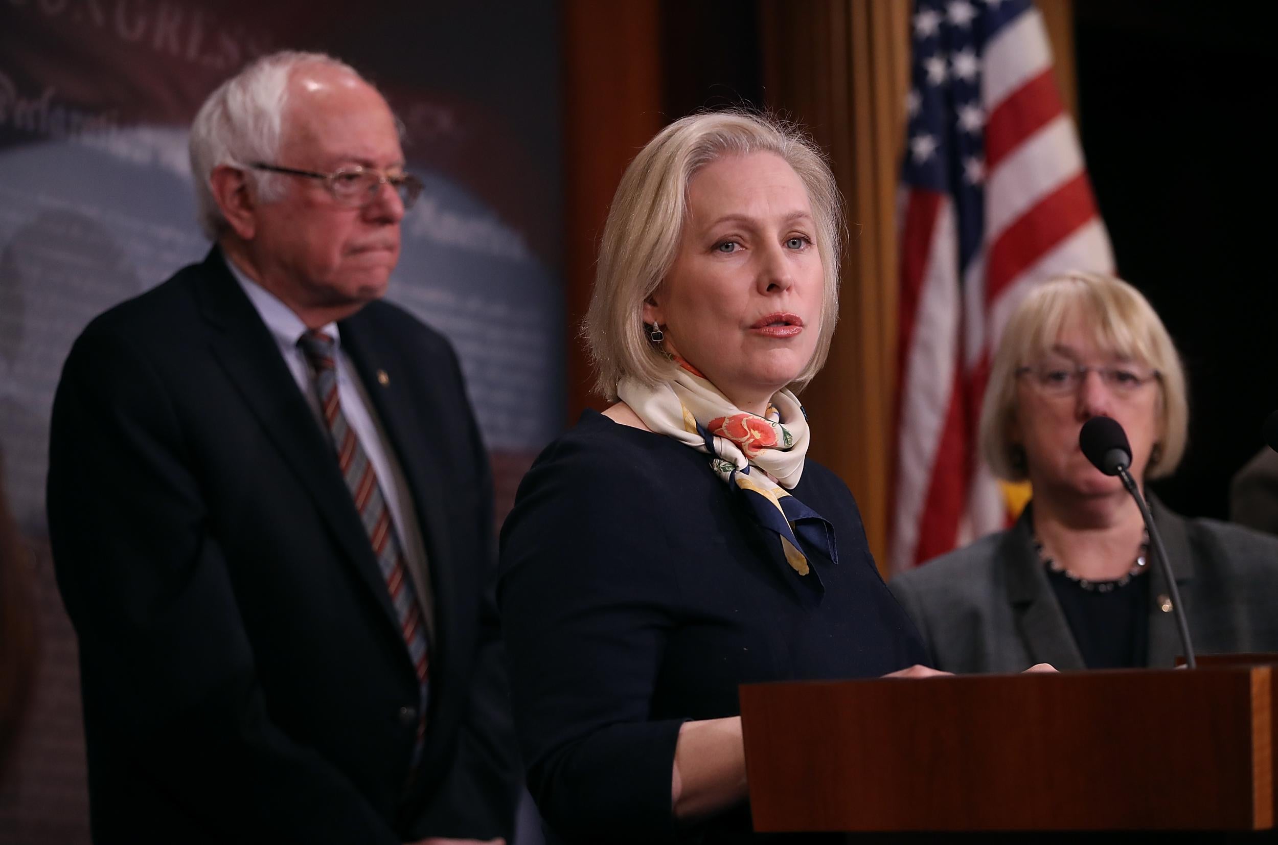 Gillibrand dropped the f-bomb during a speech in New York City