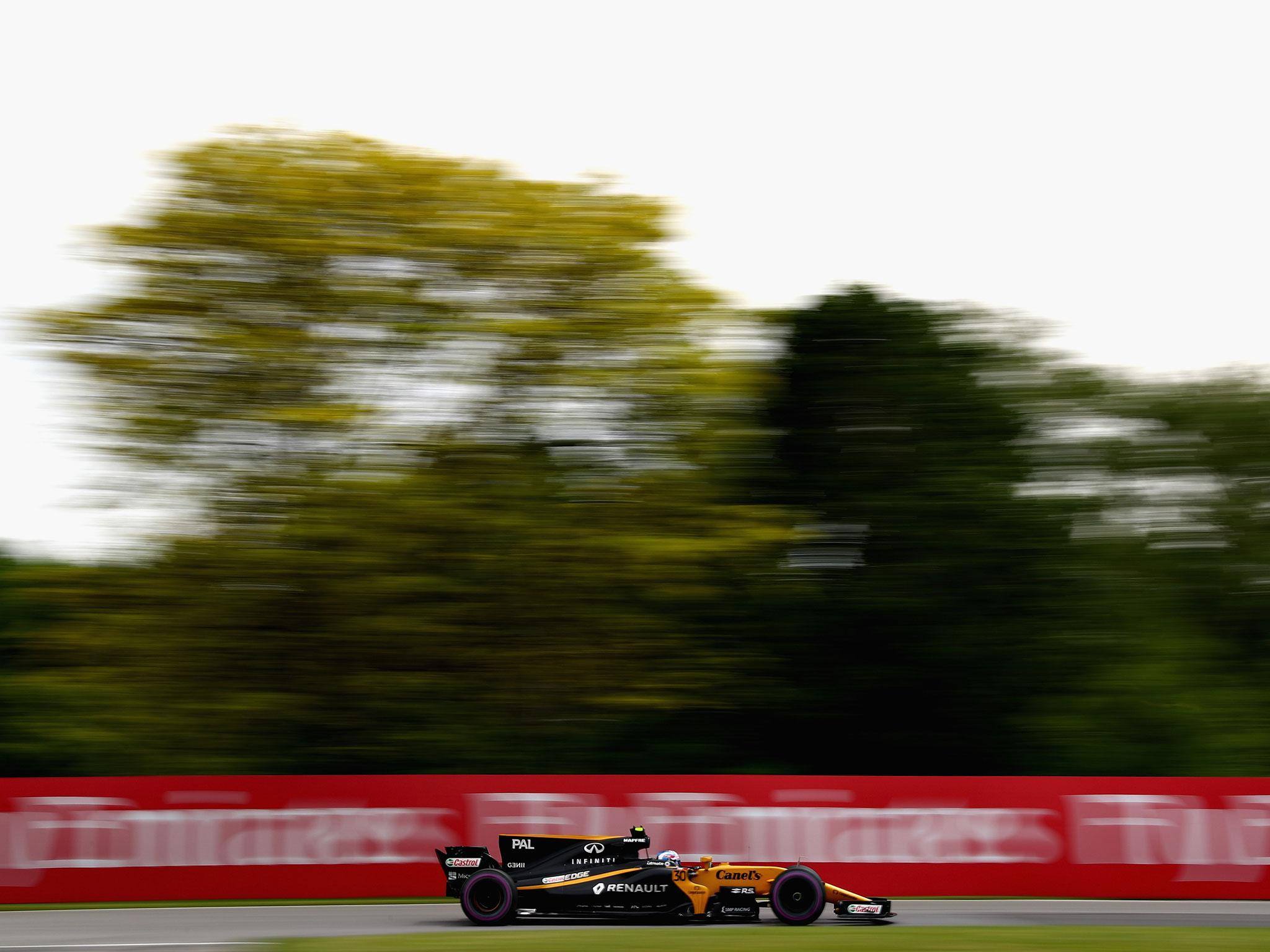 The drivers, including Brit Jolyon Palmer, will pause before Sunday's race