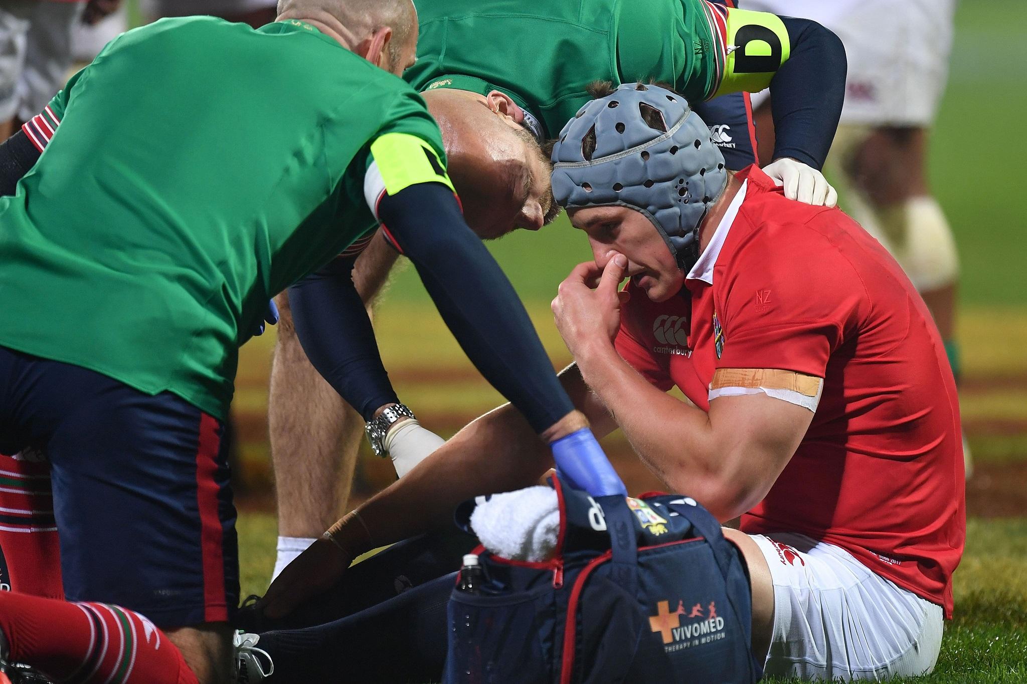 Couldn’t find North outside him for a first-minute try, and his second crash ball opportunity saw him suffer a head injury that needed an HIA from which he wouldn’t return.