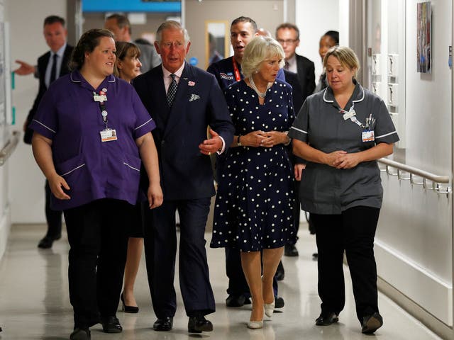 PrInce Charles and the Duchess of Cornwall visited the Royal London Hospital, where victims were treated