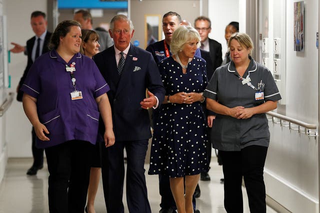 PrInce Charles and the Duchess of Cornwall visited the Royal London Hospital, where victims were treated