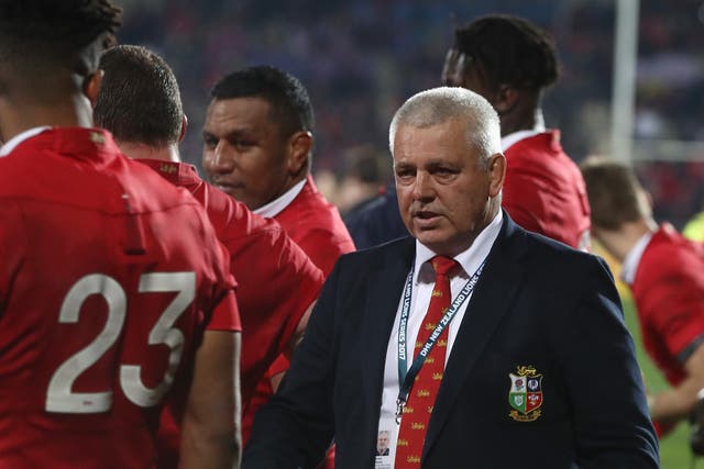Warren Gatland hopes that the Lions have answered their critics with victory over the Crusaders