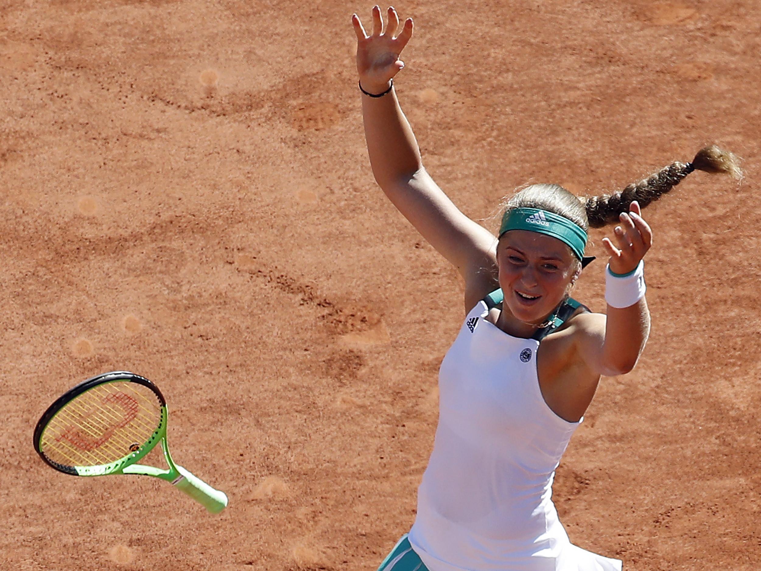 Jelena Ostapenko's win was her first title on the WTA tour