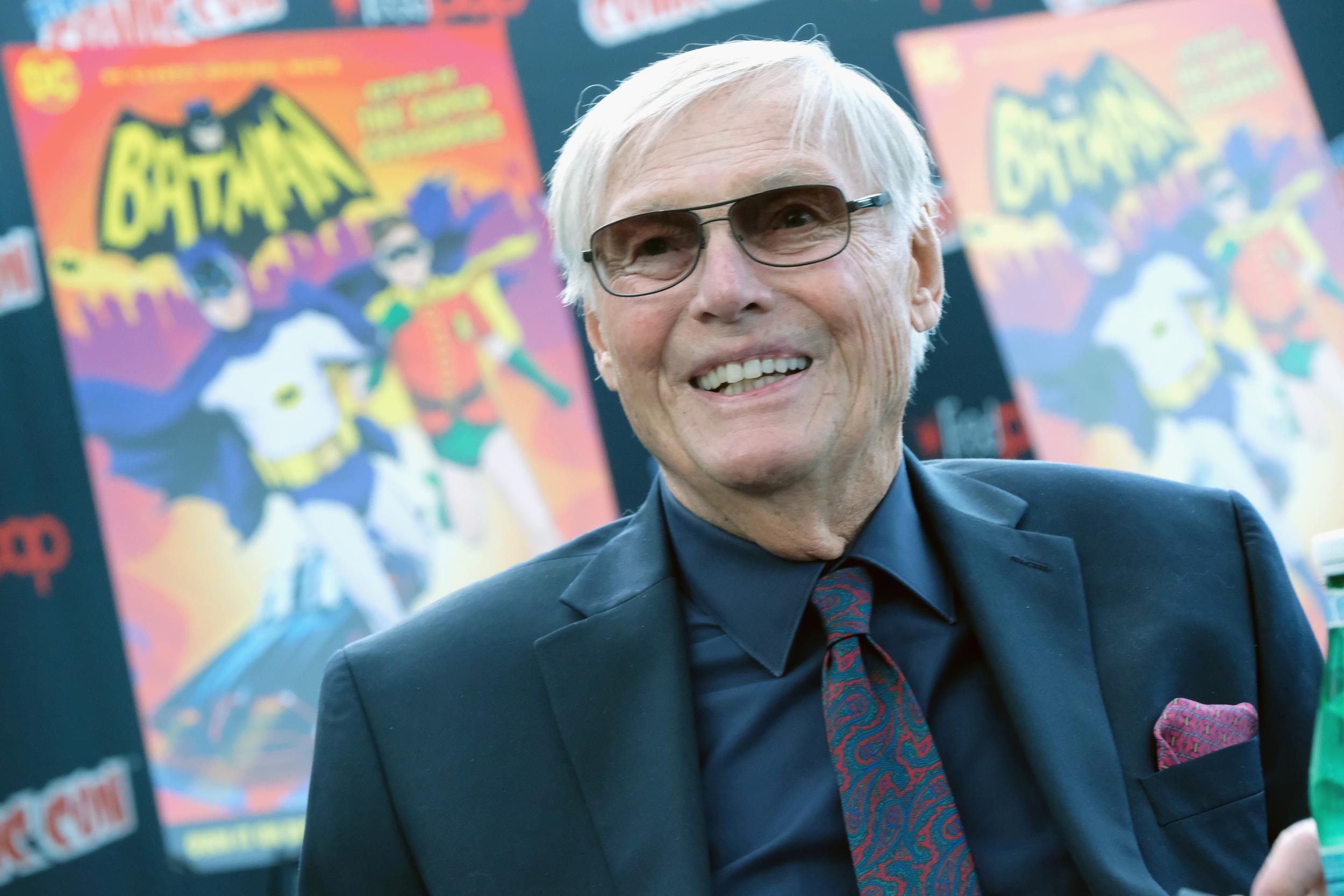 Joker: Adam West played himself in animated sitcom ‘Family Guy’ (Getty)