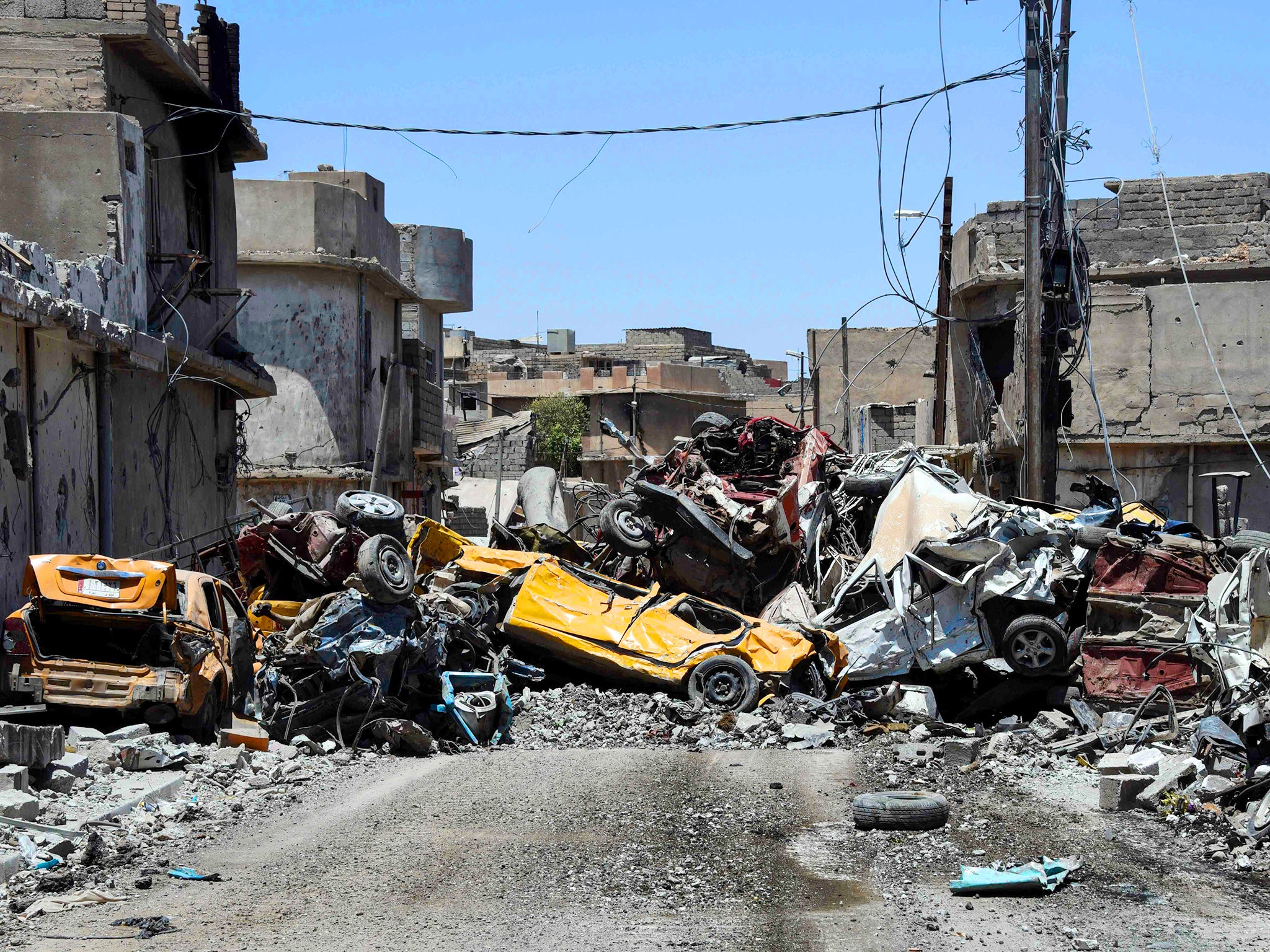 White phosphorus was used by Iraqi forces in Mosul for the first time.