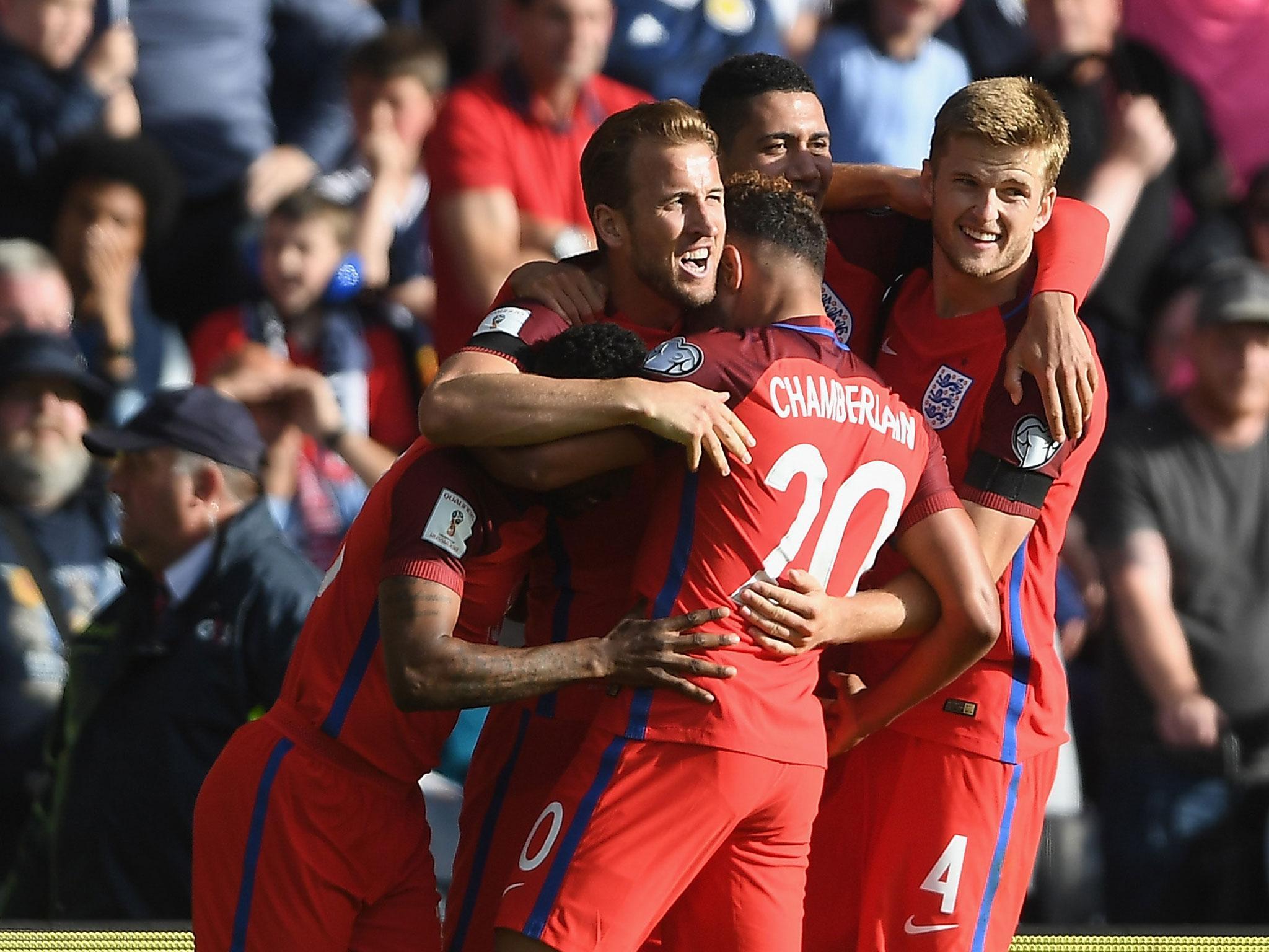 Harry Kane struck at the very end to save England