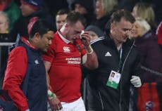 Hogg facing anxious wait over potential Lions tour-ending injury