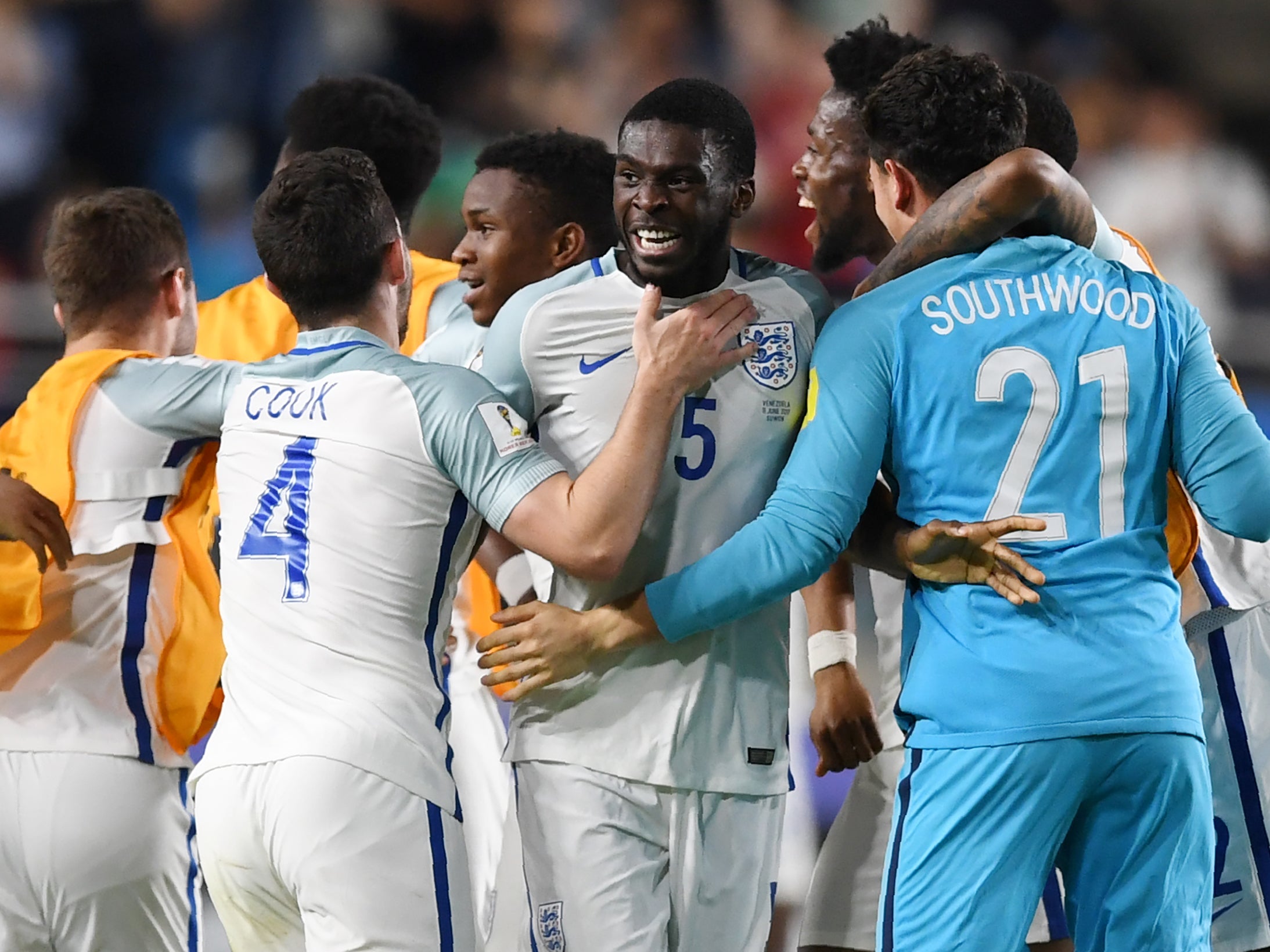 England held on to grind out a 1-0 win