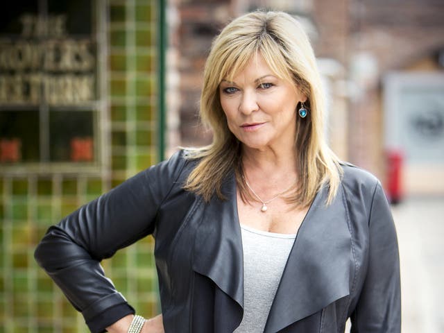 Erica Holroyd, as played by Claire King in Coronation Street
