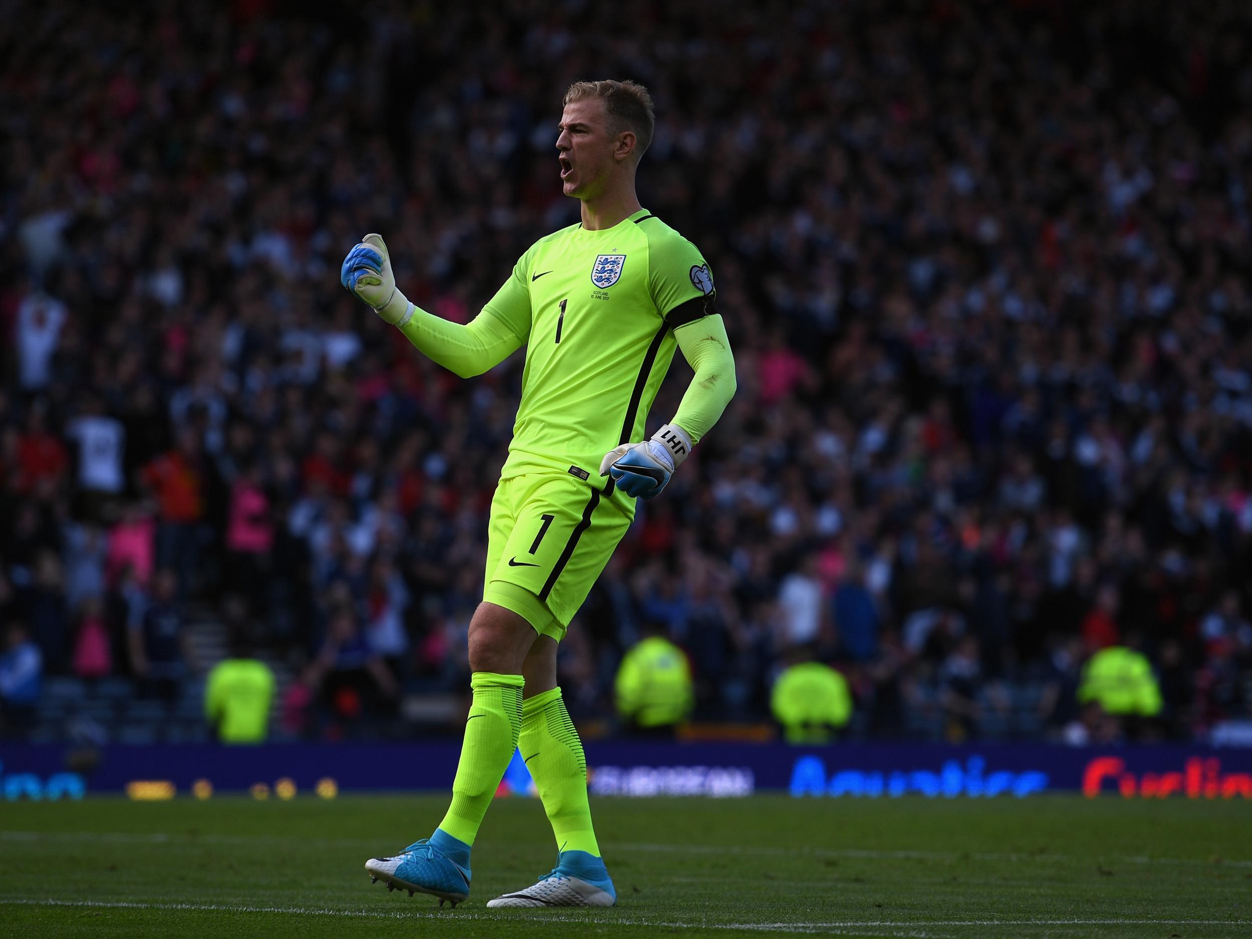 Hart has been working on his composure since leaving Manchester City