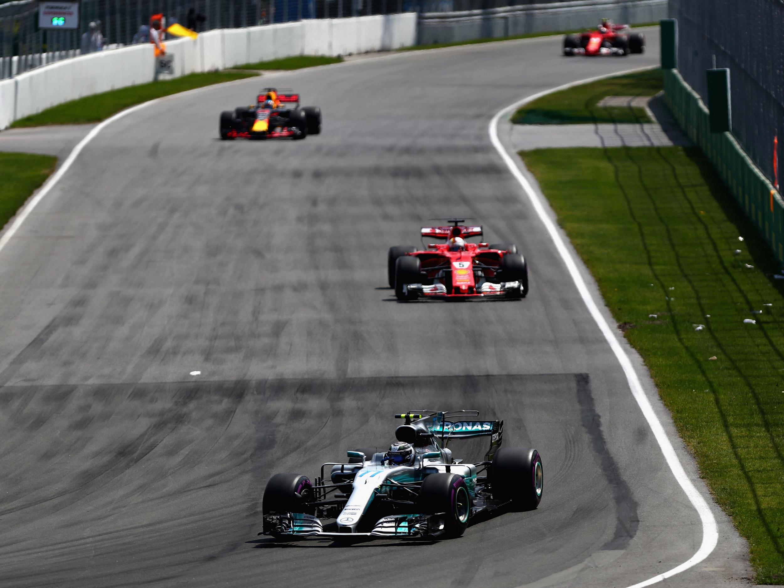 Ferrari struggled to match Mercedes