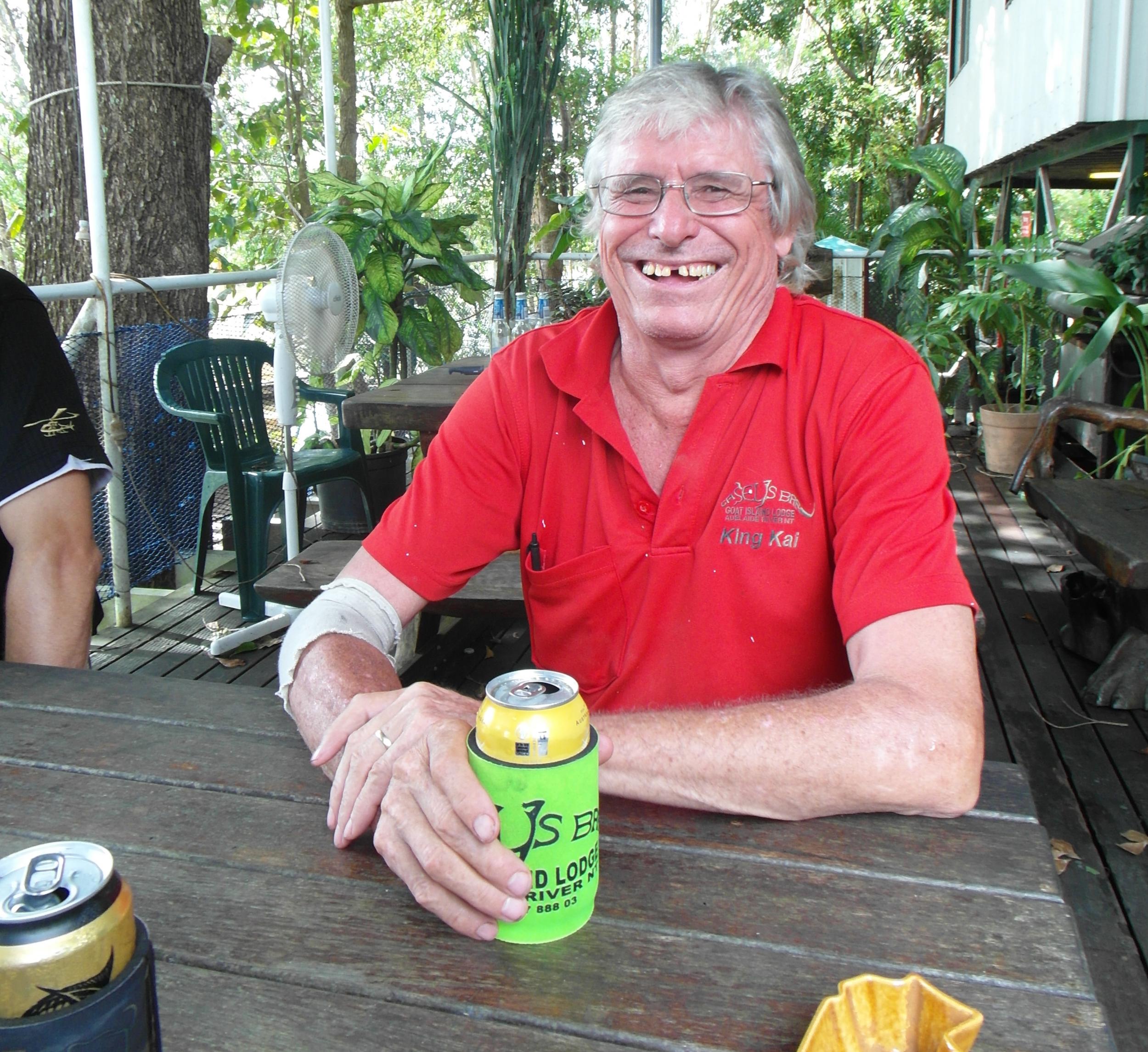 The pub crawl lets you drink with legends like Kai on Goat Island