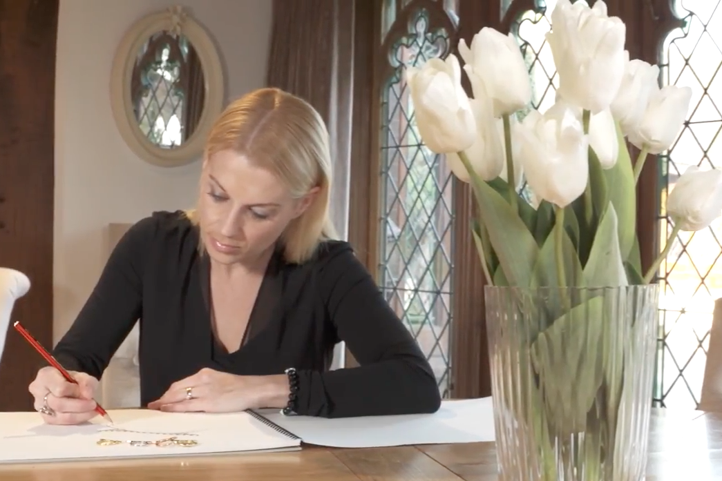 
The mother of five enlists the help of a nanny four days a week 