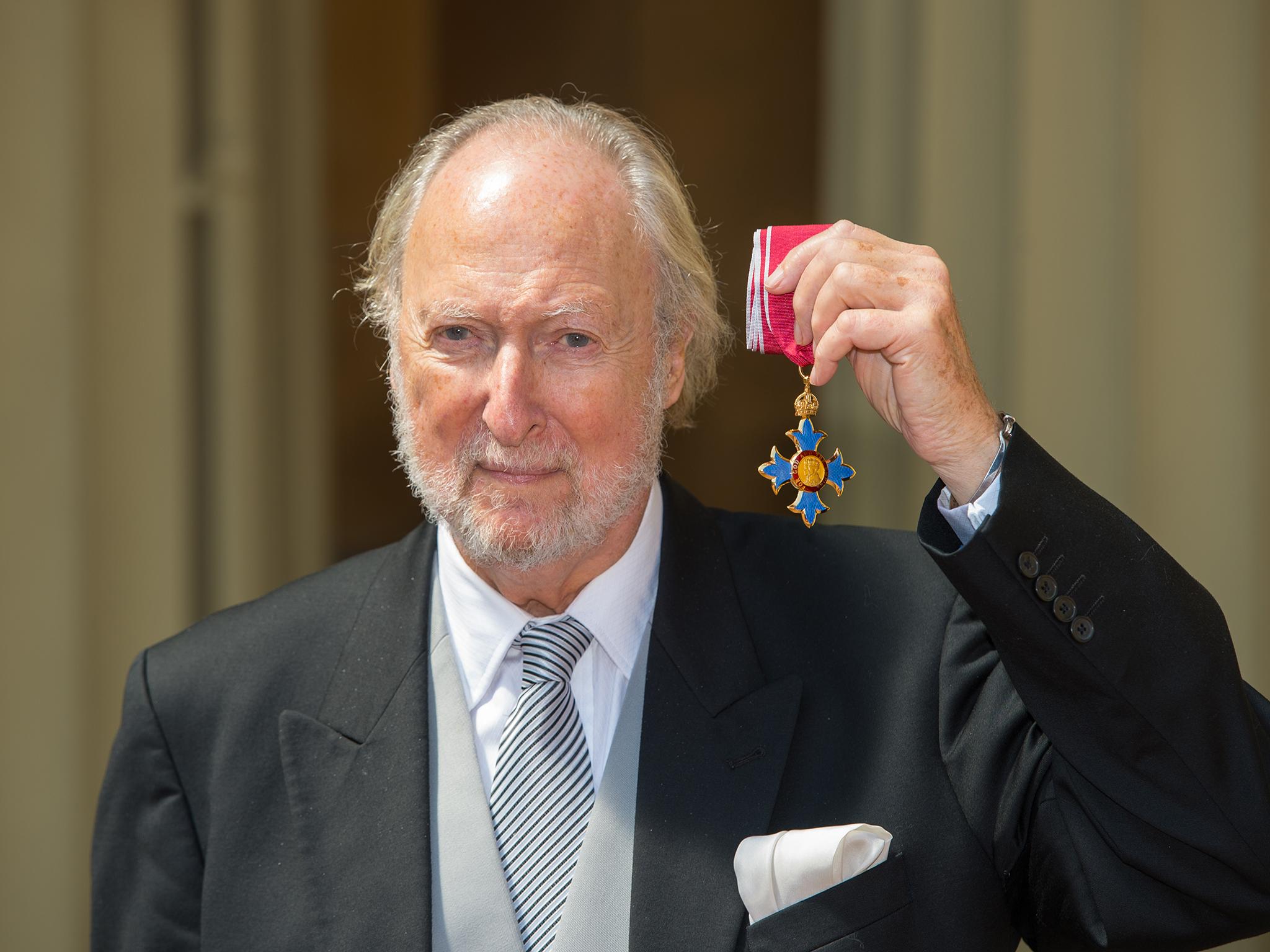 Victor was awarded a CBE for services to literature