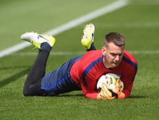 Heaton to start in goal for England against France