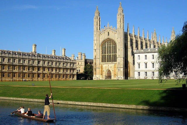 Last year just 3.3 per cent of the students accepted into Cambridge were from the fifth of areas with the lowest participation.