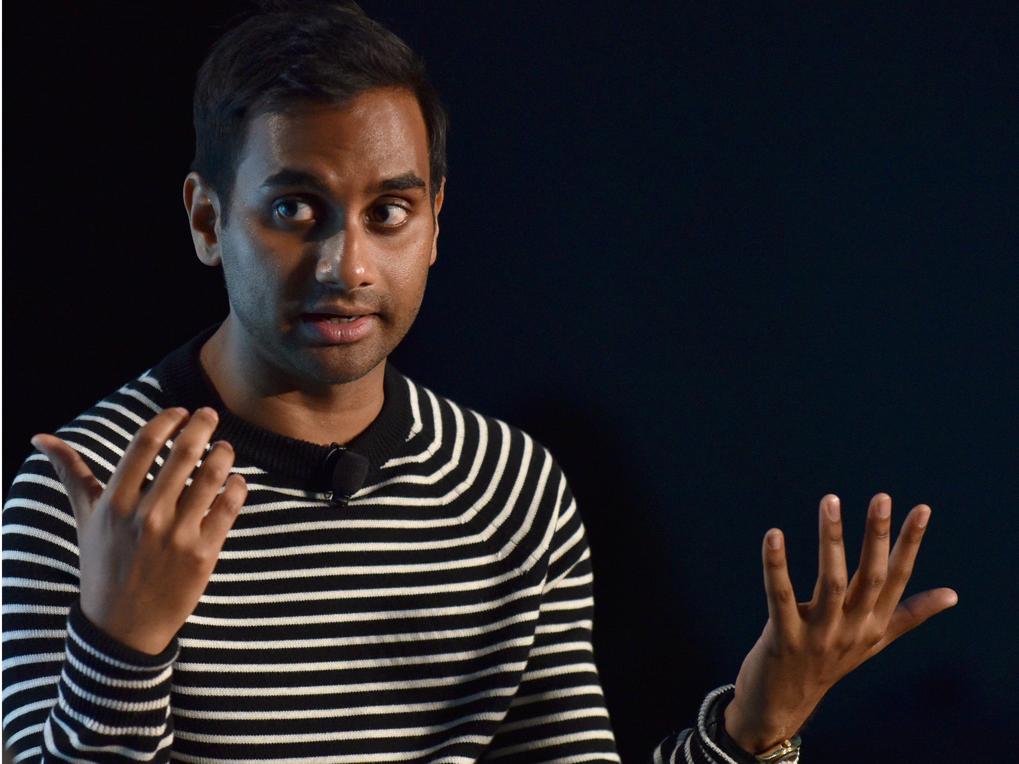 Aziz Ansari, the writer and star of the Netflix series 'Master of None', is currently trying to figure his own life out
