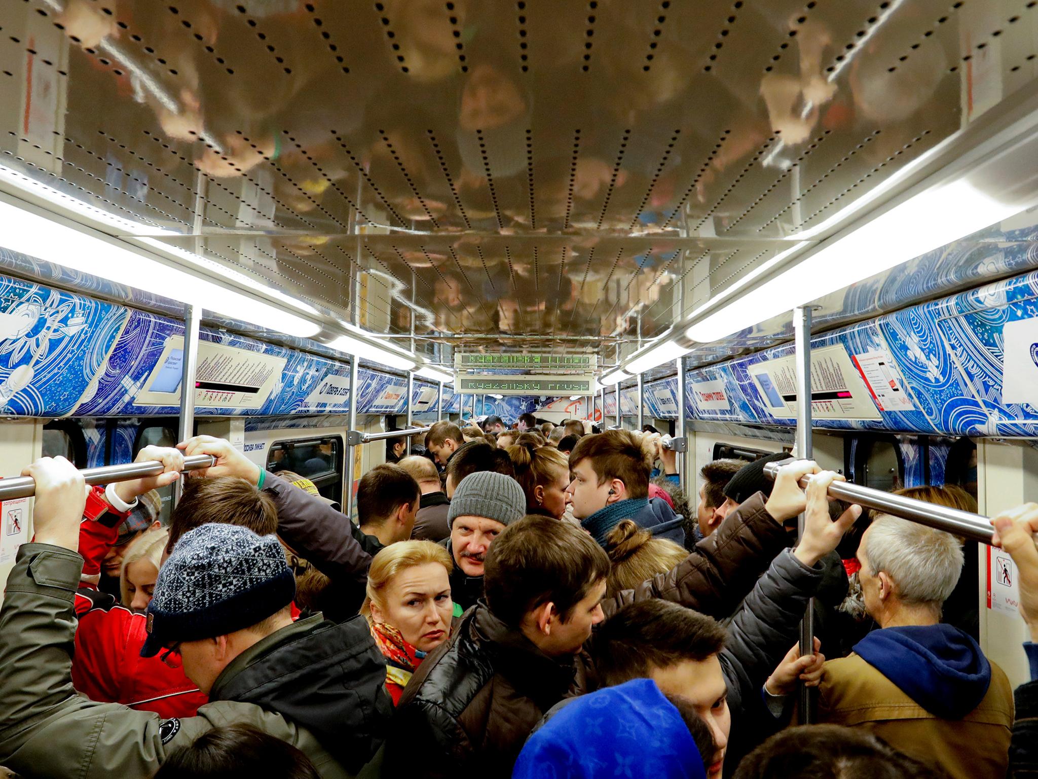 Support rail: Moscow is gearing up its metro for the pressures of the World Cup it is hosting next year
