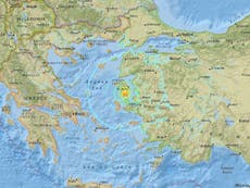 Magnitude 6.3 earthquake strikes western coast of Turkey