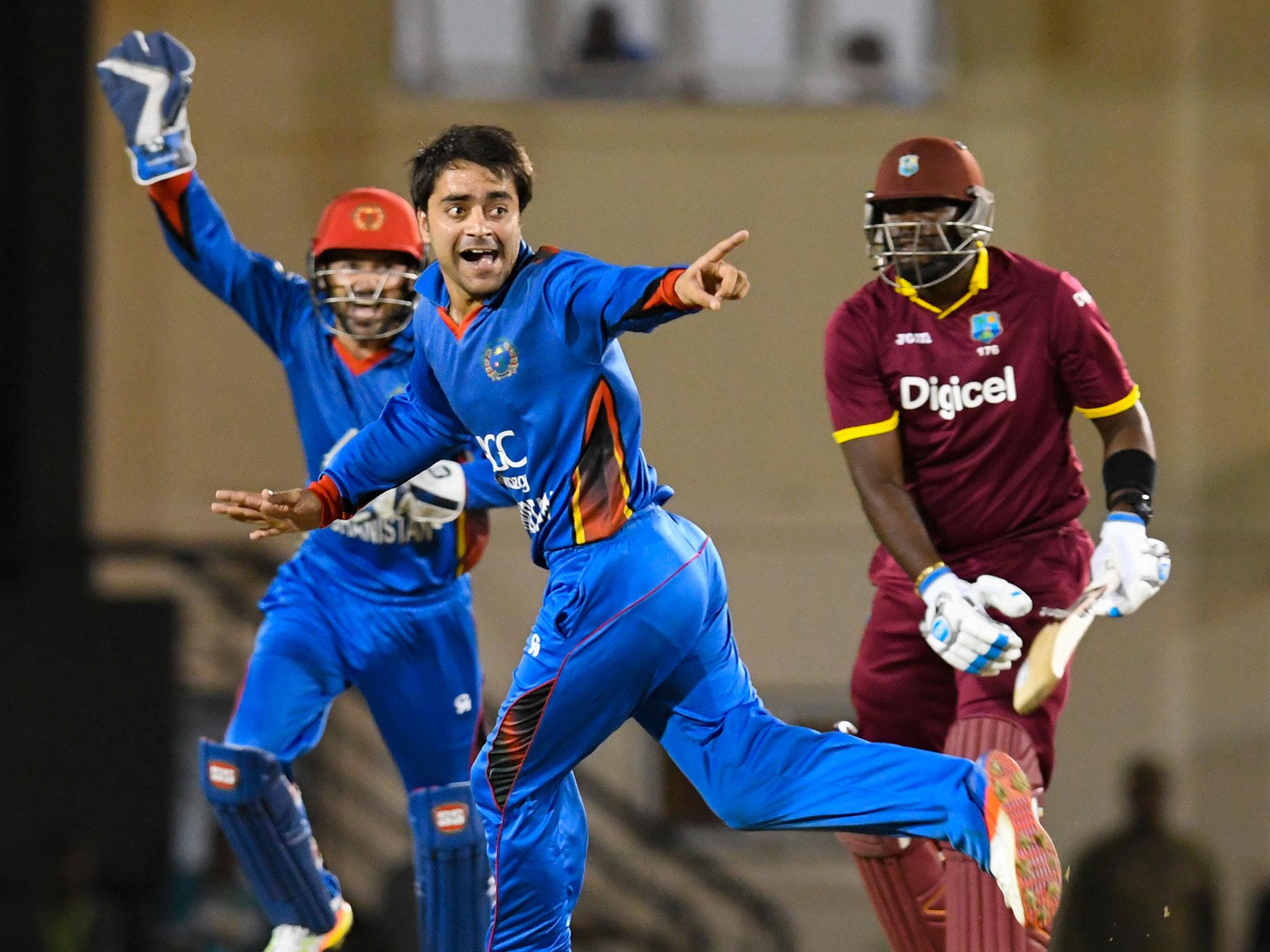 &#13;
Rashid Khan humbled West Indies with a stunning display of spin bowling &#13;