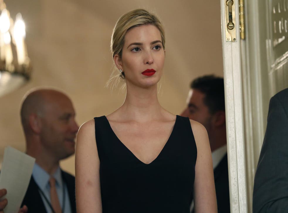 Ivanka Trump, the daughter and adviser to President Donald Trump