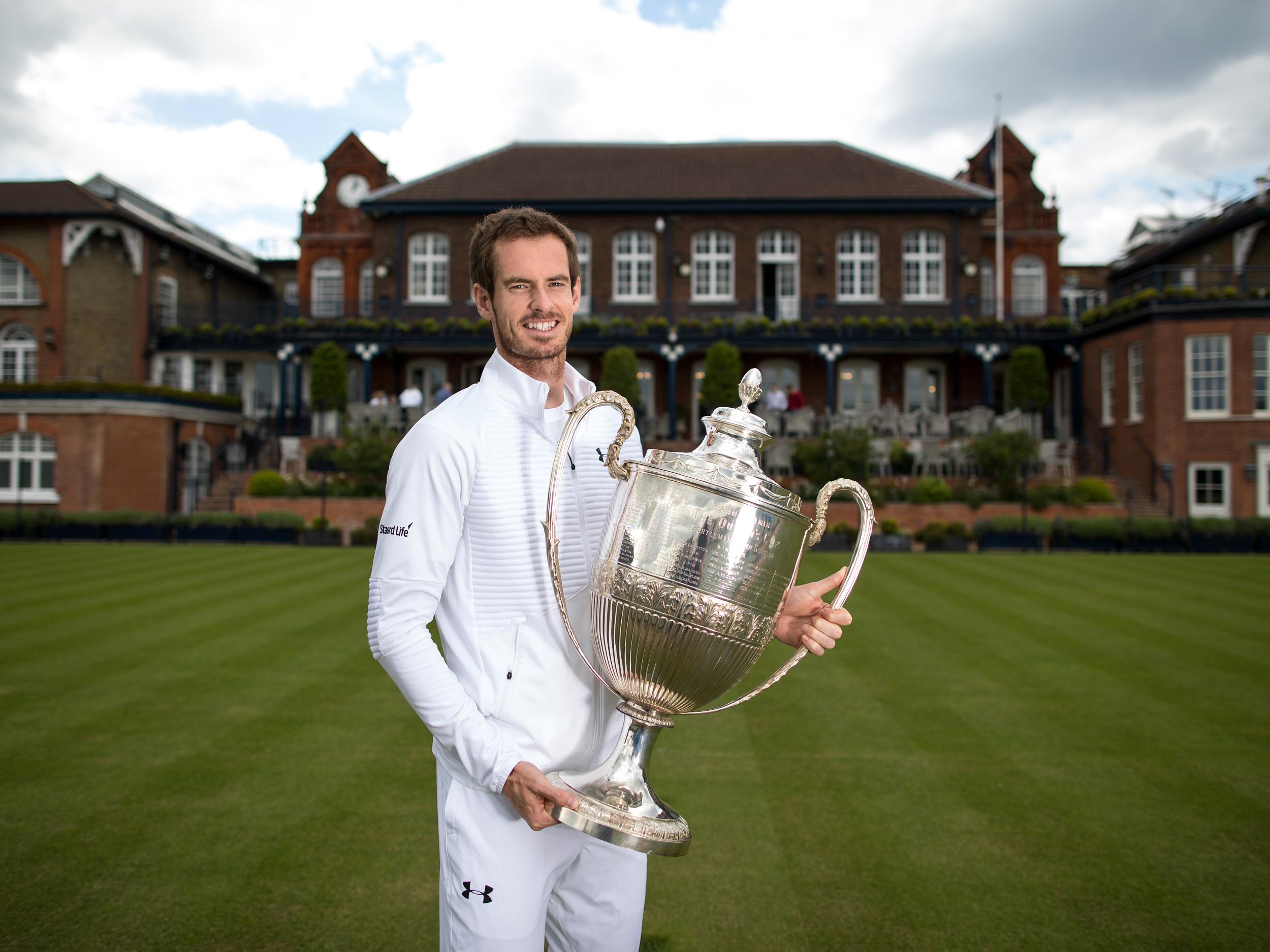 Murray is defending two grass court titles