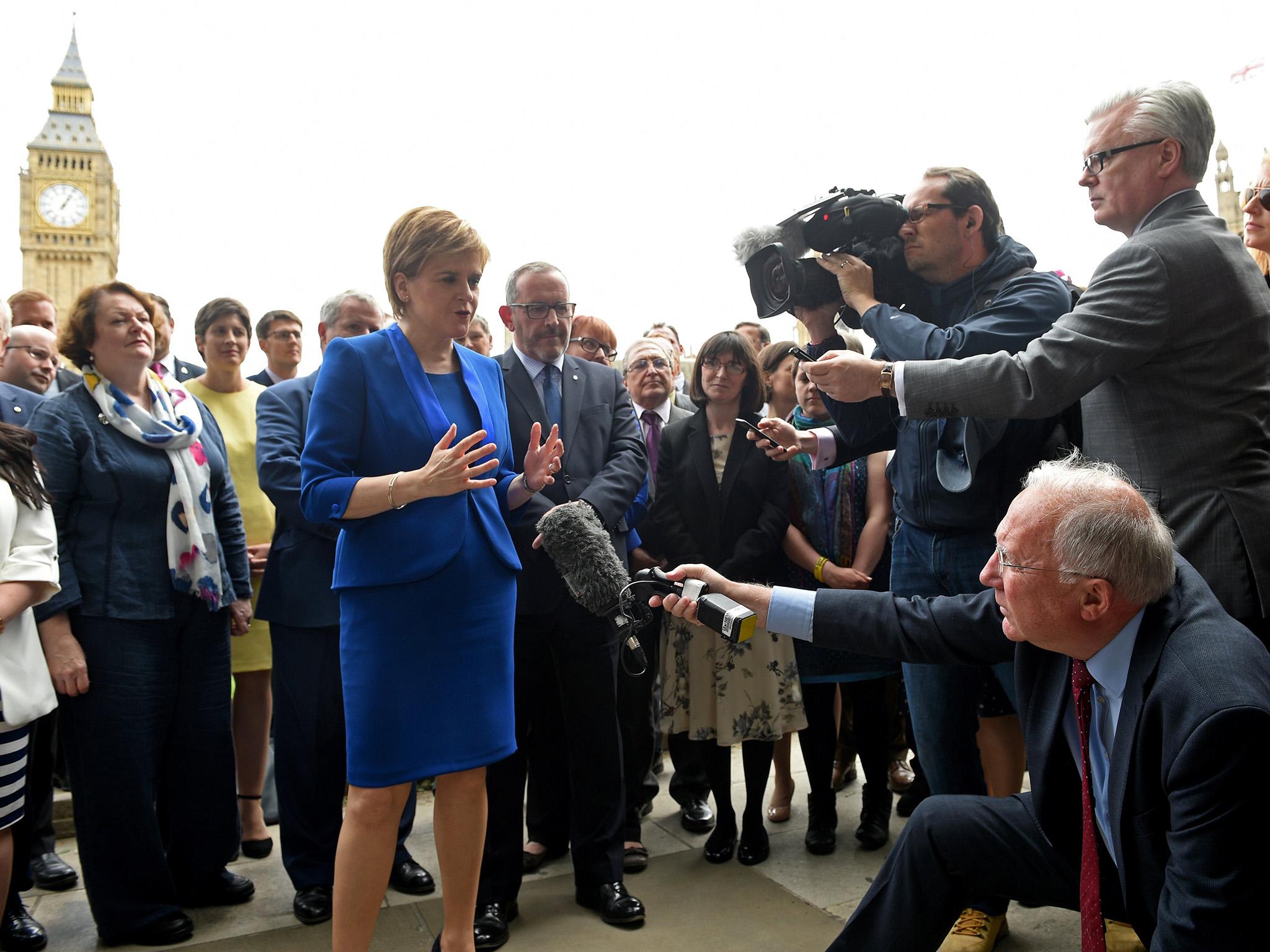 Does Nicola Sturgeon’s SNP represent the entirety of Scotland?