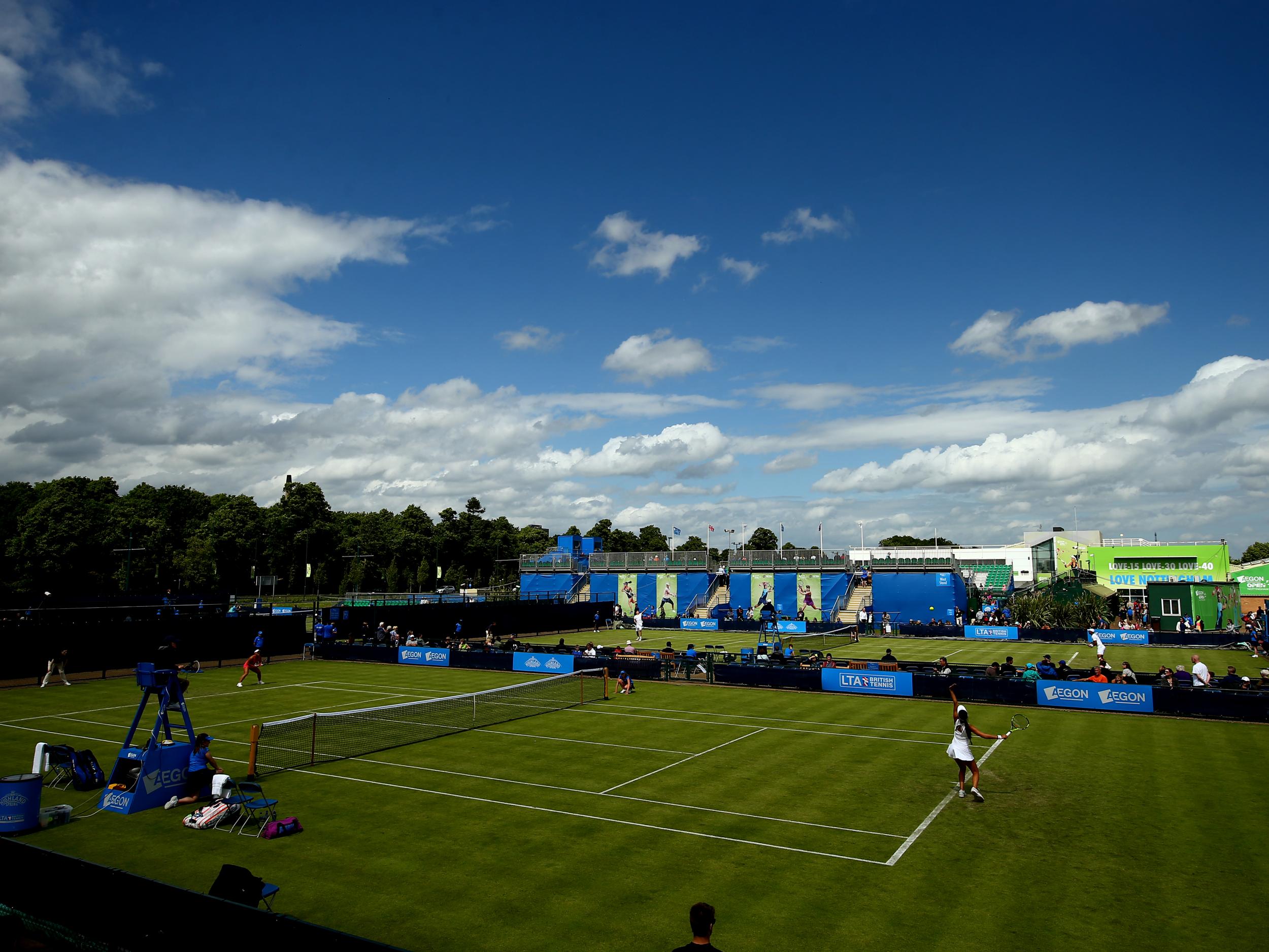 Tara Moore, Laura Robson and Heather Watson received wildcards into Nottingham