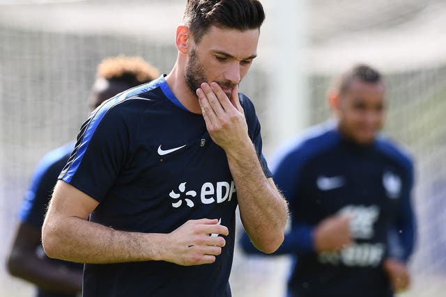 Hugo Lloris will be retained by Didier Deschamps for Tuesday's friendly with England