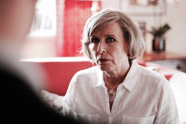 Jacqueline King as Theresa May in the upcoming docudrama