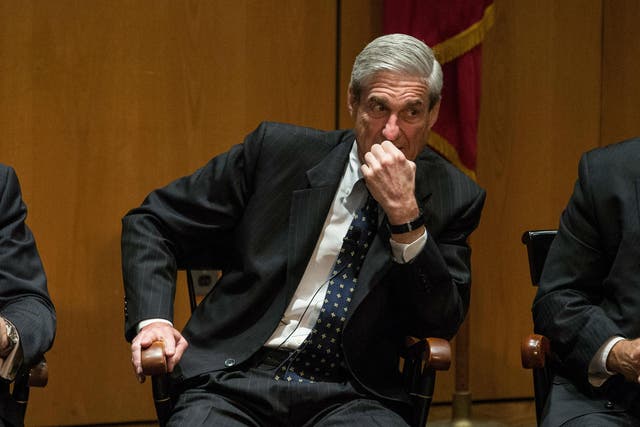 Mr Mueller is overseeing a federal probe into alleged Russian interference in the 2016 election