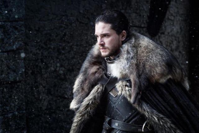 Kit Harrington as Jon Snow in Game of Thrones S7