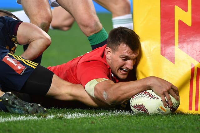 Sam Warburton scored a try for the Lions and looks ready to start the first Test against the All Blacks
