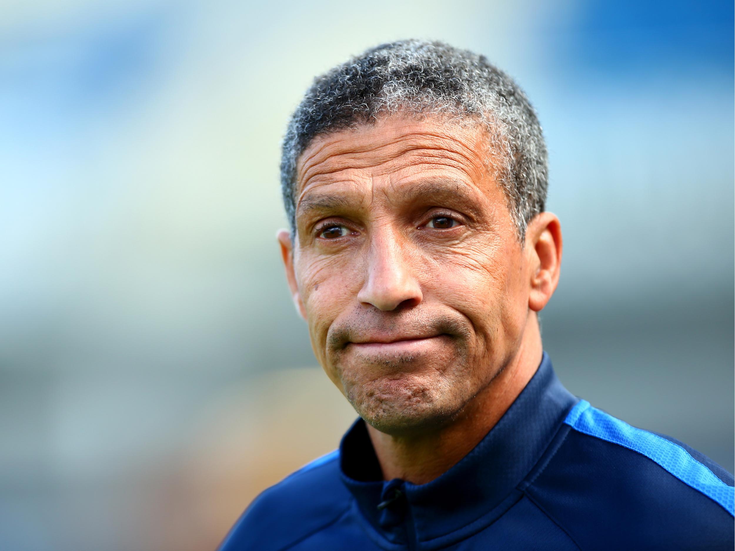 Chris Hughton might have hoped for an easier run-in