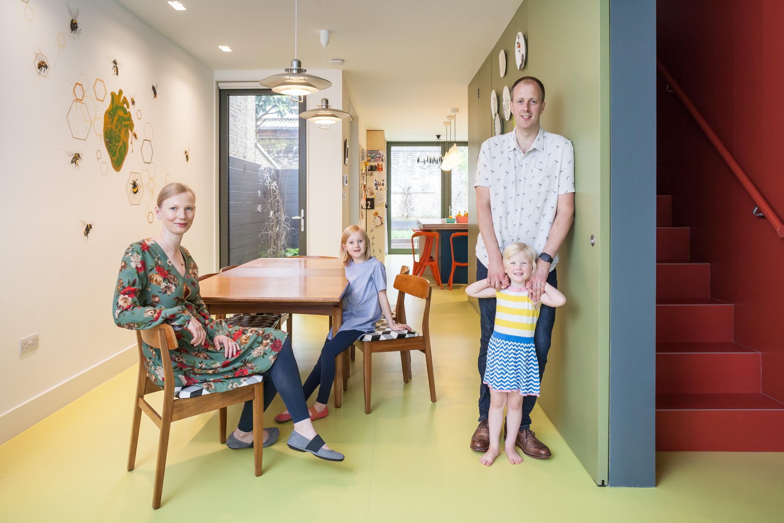 How this family 'stepped outside the safe zone' with Technicolour home