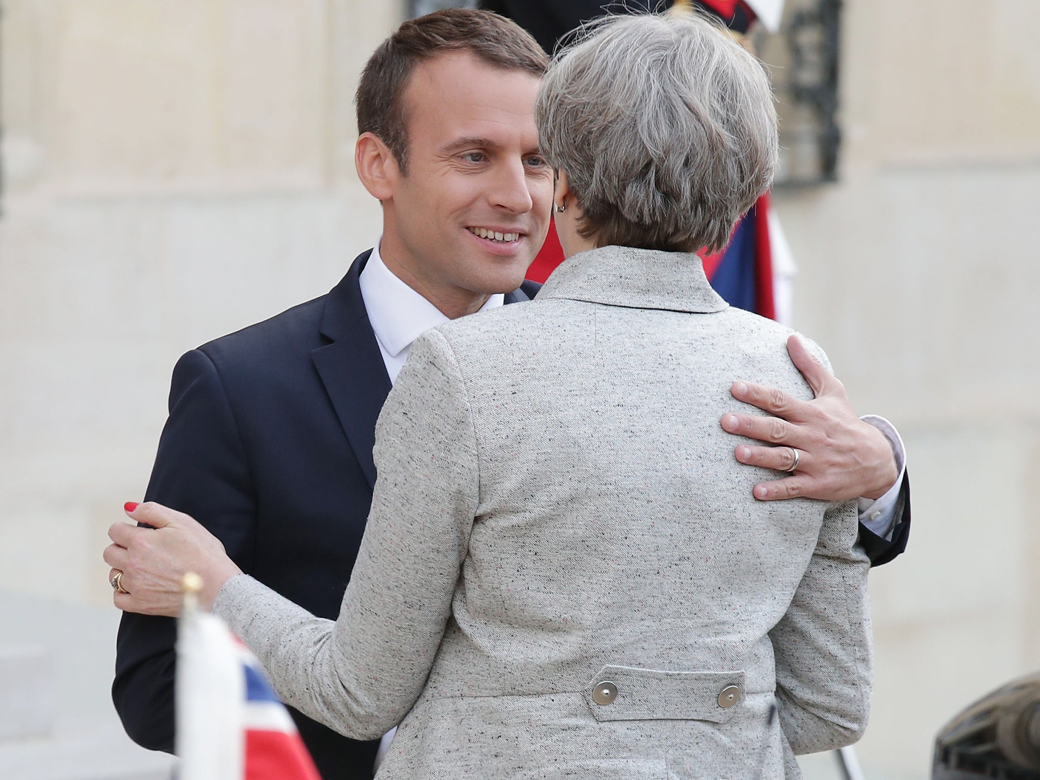 Emmanuel Macron has said that remaining in the EU is on the table for the UK