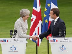 Macron says 'door remains open' to UK remaining in EU until talks end
