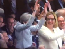 Theresa May mocked for Mexican Wave 'timed worse than the election'