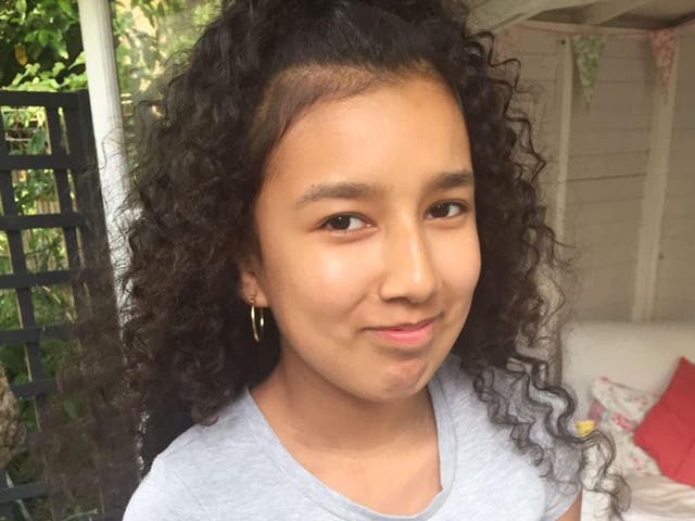 Jessie, a 13-year-old believed to be missing in the fire at Grenfell Tower, in west London
