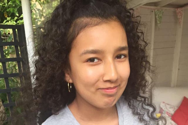 Jessie, a 13-year-old believed to be missing in the fire at Grenfell Tower, in west London