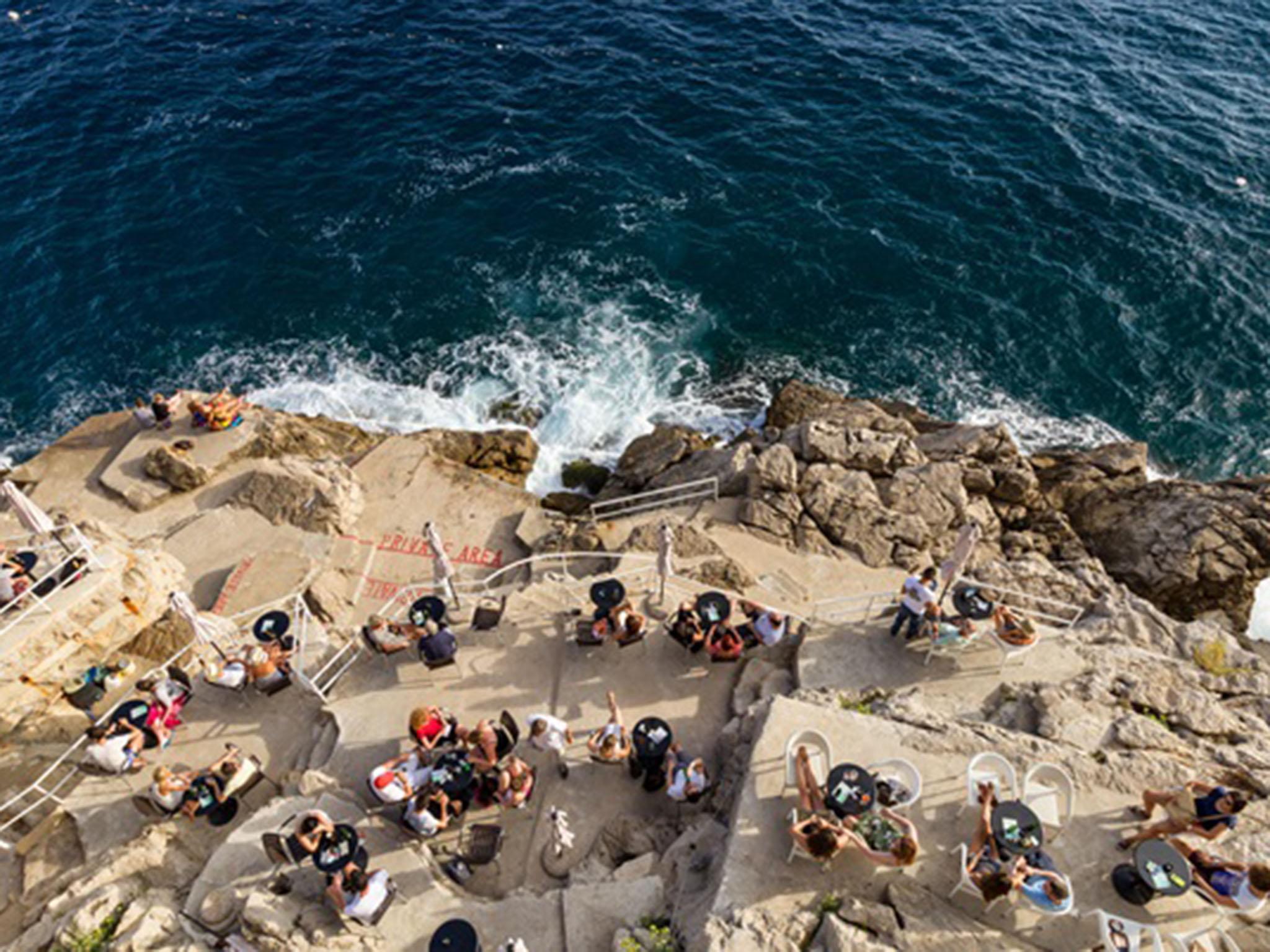 Buza Bar is one of Dubrovnik’s hottest spots and the perfect place to watch cliff-divers