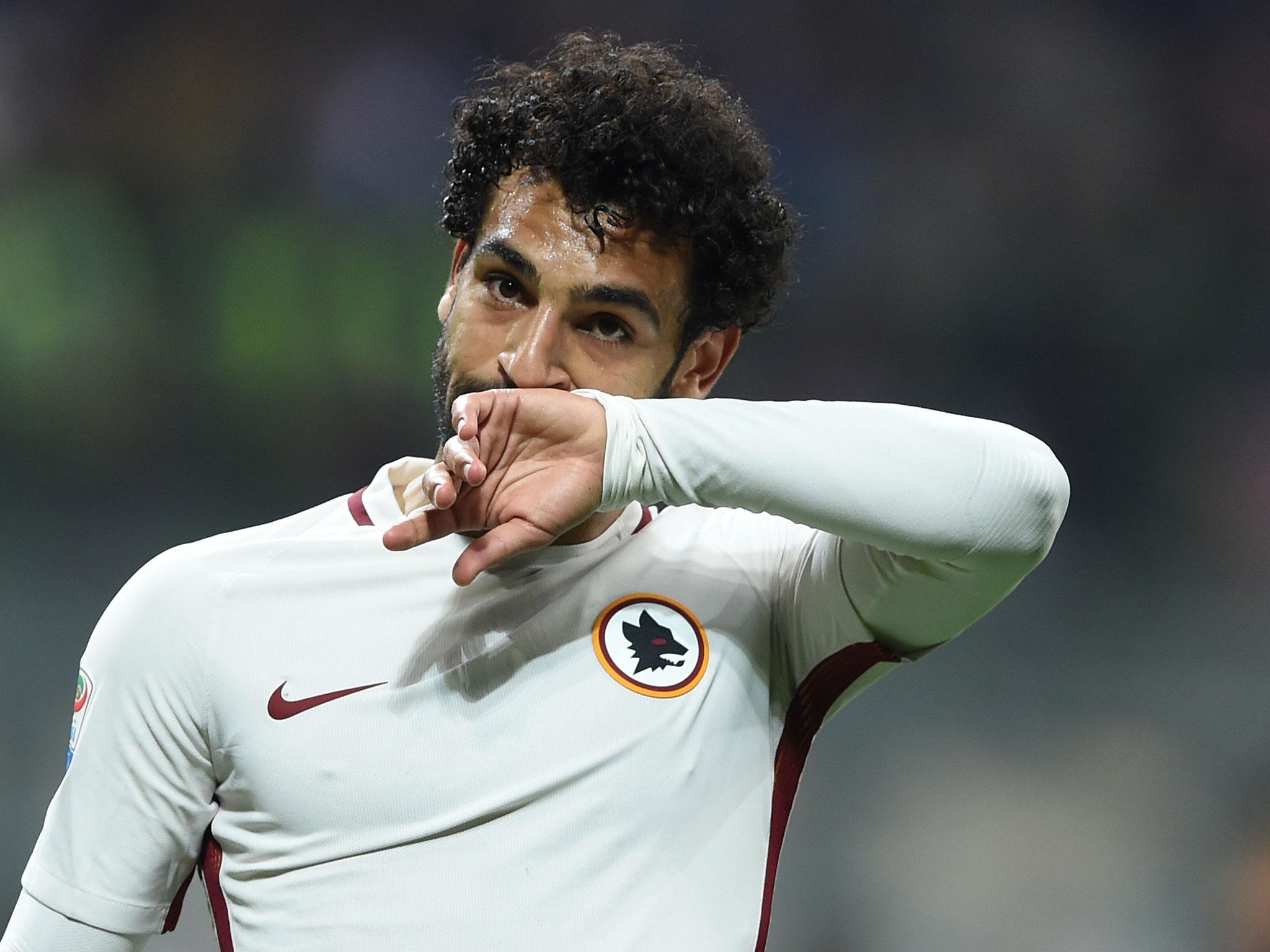 Liverpool are keen to add Mohamed Salah but Roma are standing firm