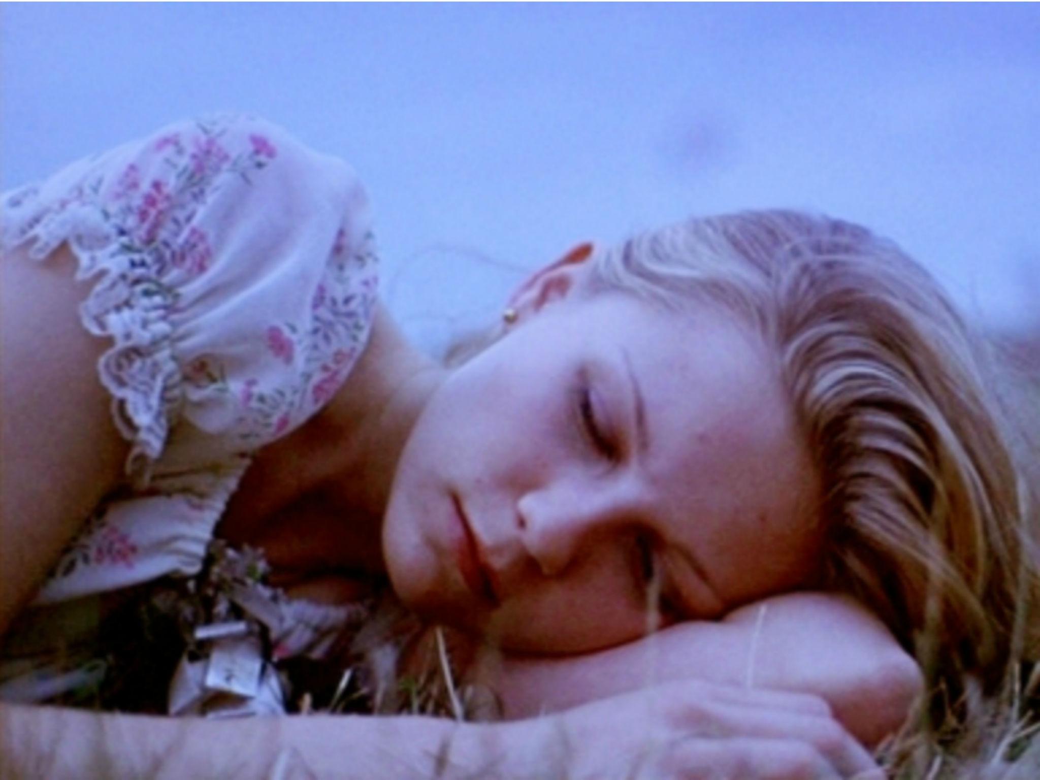 Kirsten Dunst as Lux Lisbon in 'The Virgin Suicides' which is directed by Sofia Coppola