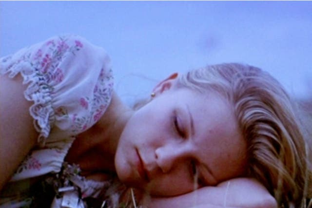 Kirsten Dunst as Lux Lisbon in 'The Virgin Suicides' which is directed by Sofia Coppola