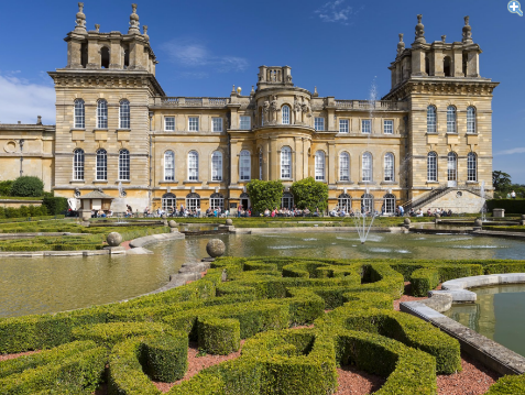 The opulent wedding took place at Blenheim Palace, in Woodstock, Oxfordshire, the birthplace of Sir Winston Churchill.