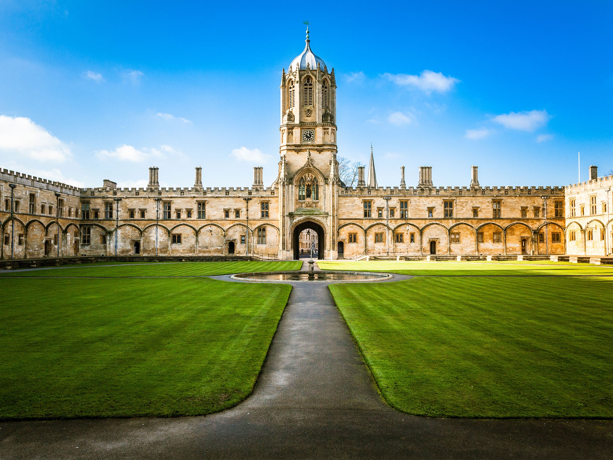 Oxford University has caught up with Cambridge for the first time in the seven-year history of the table