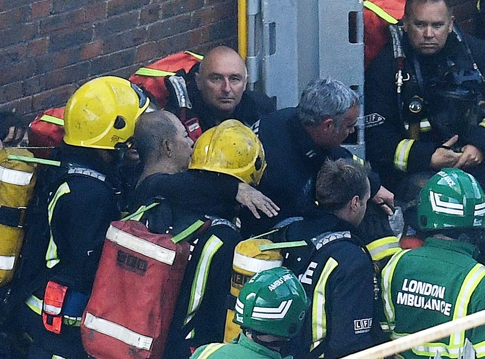 Firefighters were deeply affected by the horrors of Grenfell, but research suggests that stress caused by cuts and management issues could play a greater part in the poor mental health of emergency service workers than the work itself