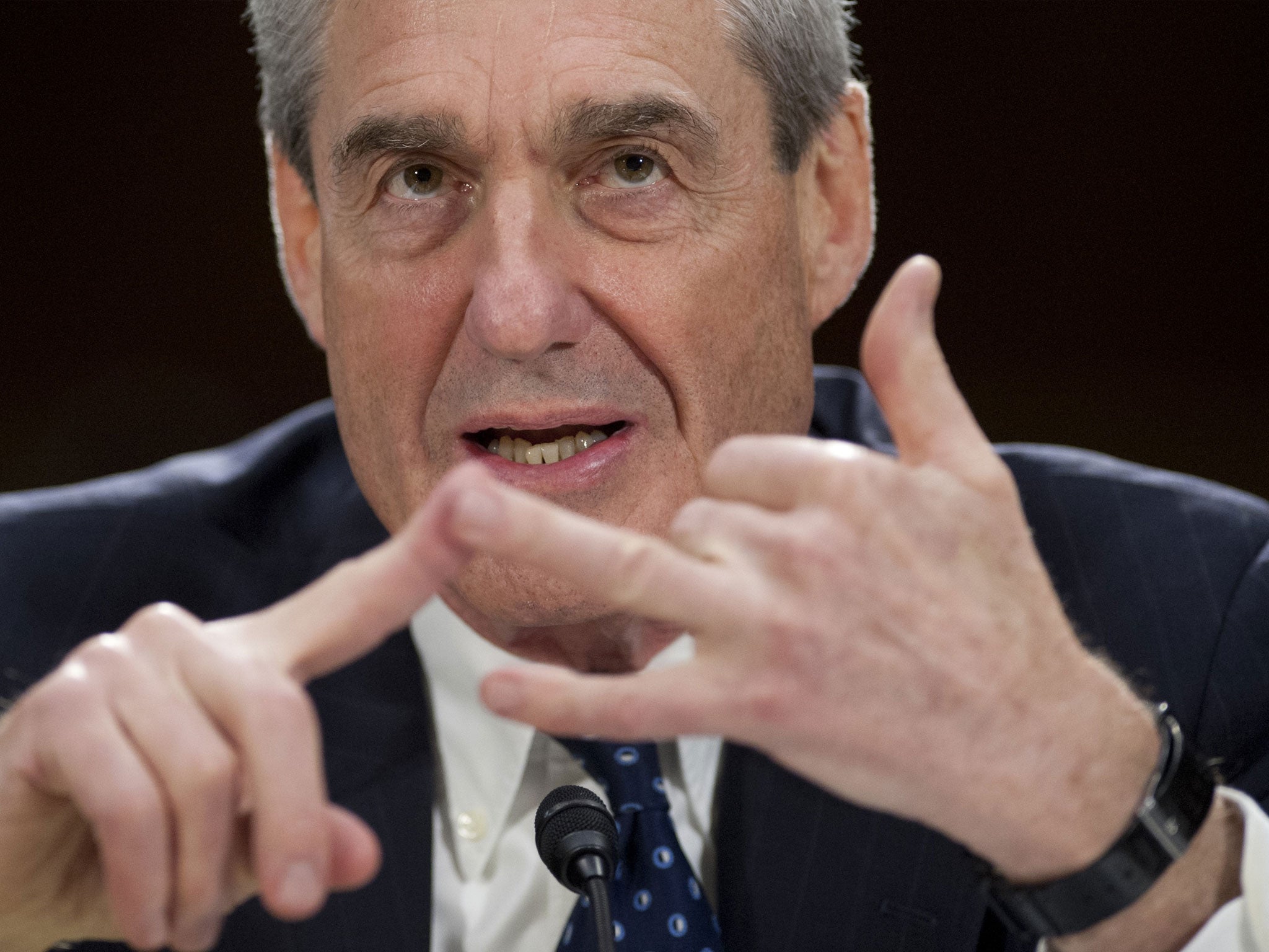 Robert Mueller is investigating alleged Russia interference in the presidential election and possible collusion with the Trump campaign