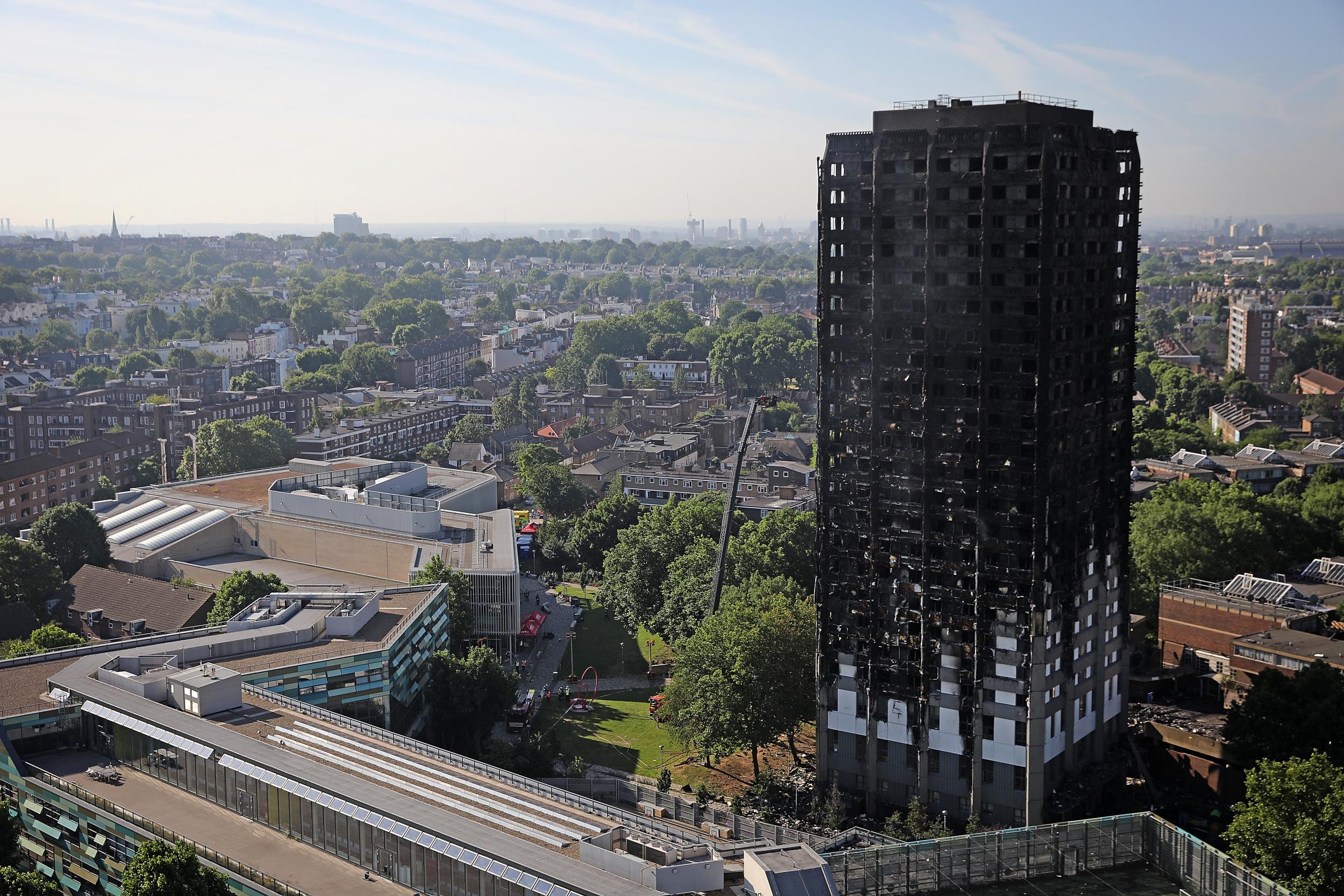 Housing minister Alok Sharma insisted ‘every single family from Grenfell House will be rehoused in the local area’