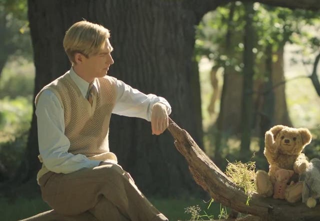 Winnie formula: Domhnall Gleeson as the author in ‘Goodbye Christopher Robin’